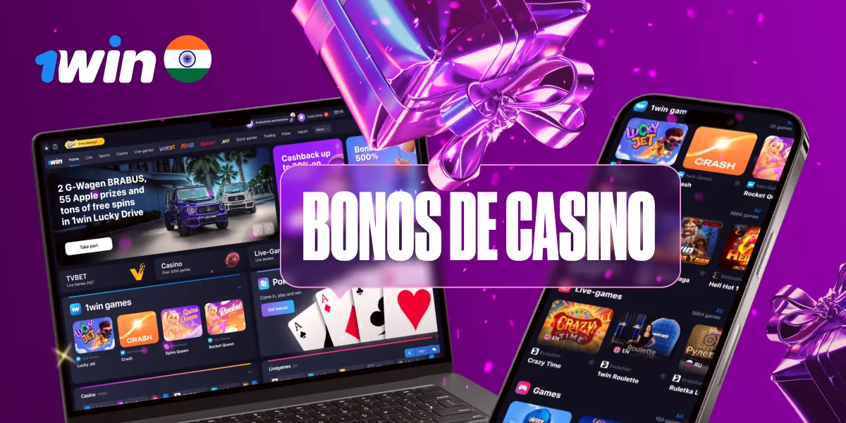 1win India casino bonuses with welcome offer