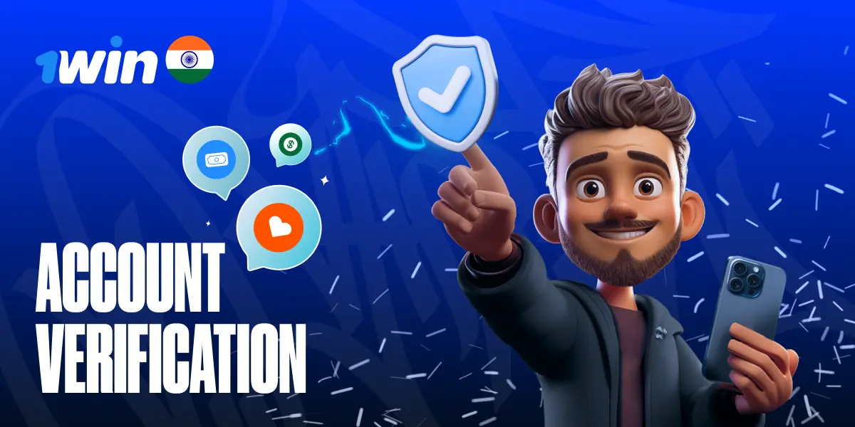 1win India account verification